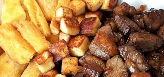 Carne de sol c/ fritas e queijo frito (800gm)