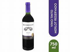 VINHO  RESERVADO MERLOT CHILE 750ML