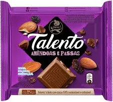 CHOCOLATE TALENTO Tab Choc Amendoa Pas 85G