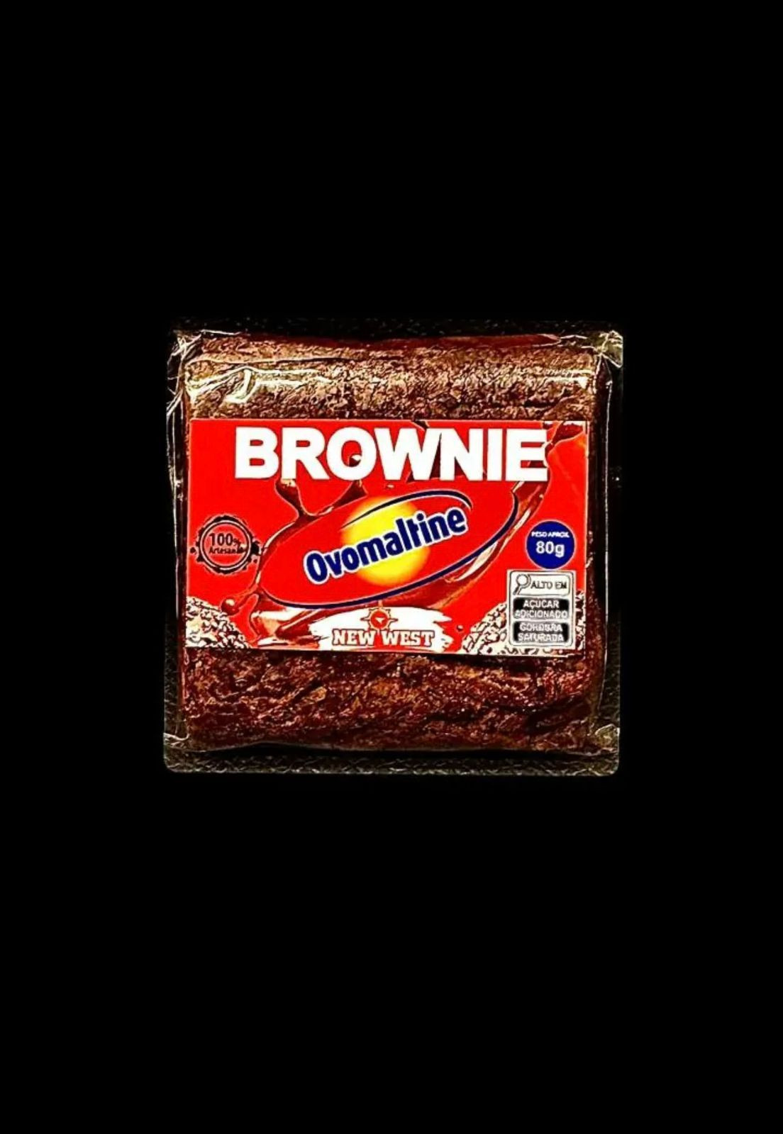 DOCE BROWNIE RECHEADO OVOMALTINE