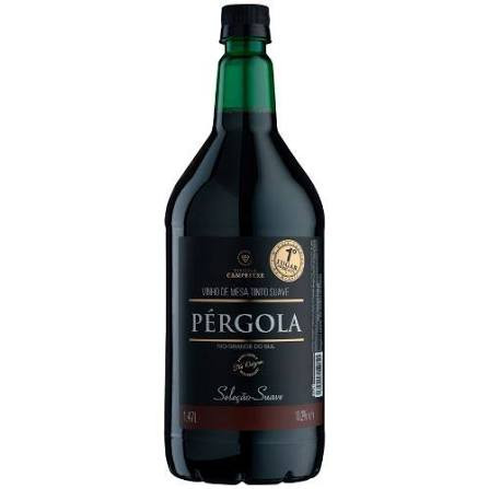 Vinho Tinto Nac Pergola Mesa Suave 1450ml