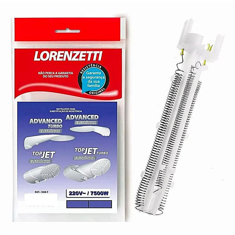 Resistência Advanced Eletrônica 7500w 220v - Lorenzetti