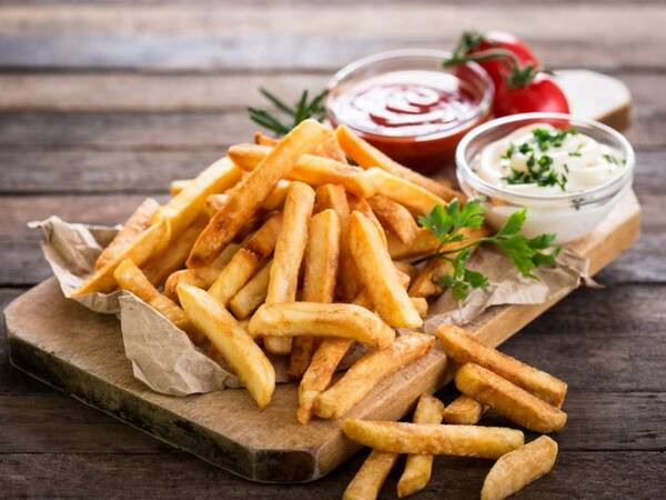 Fritas simples (500g) in natura.