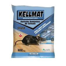 RATICIDA KELLMAT SEMENTE CEREAIS 25G
