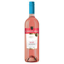 VINHO CAMPO LARGO ROSE SUAVE 750ML