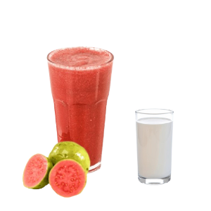 SUCO GOIABA C/ LEITE COPO