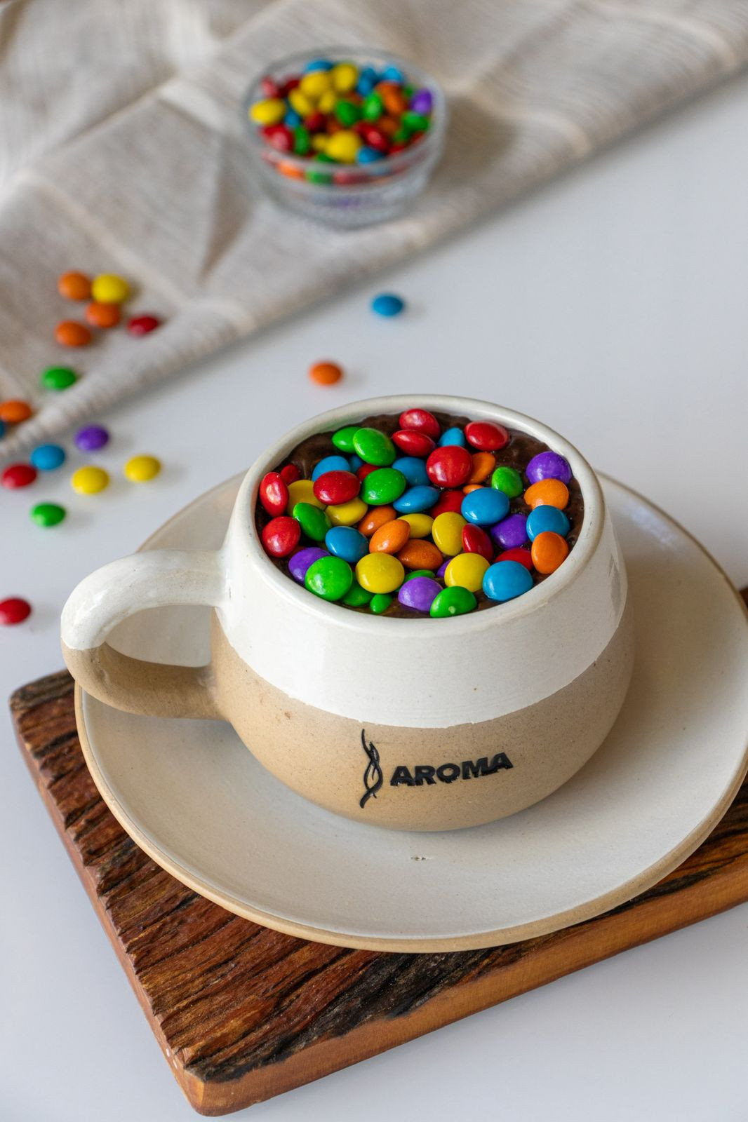 CHOCOLATE QUENTE CONFEITOS