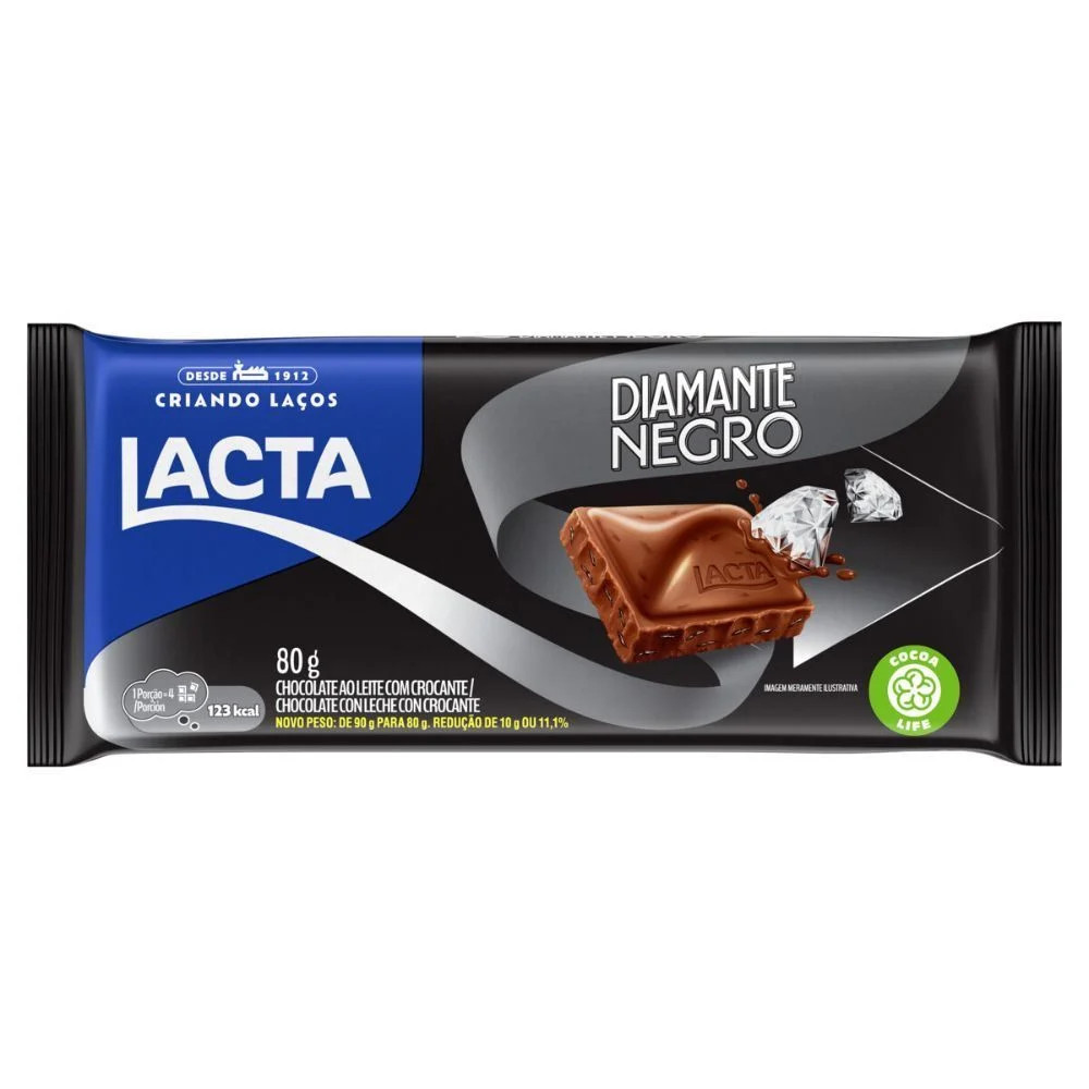BARRA DE CHOCOLATE DIAMANTE NEGRO