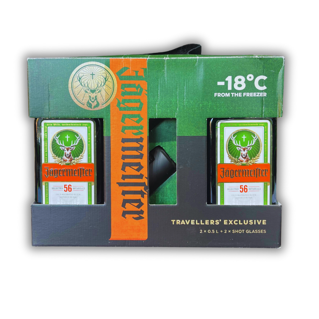 kit Jagermeister 2x500ml