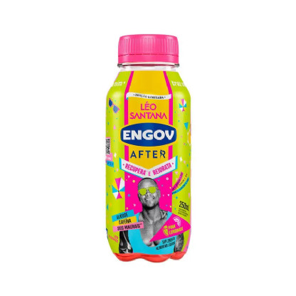 SUPLEMENTO ALIMENTAR ENGOV AFTER SABOR PINK LIMONADE 250ML 