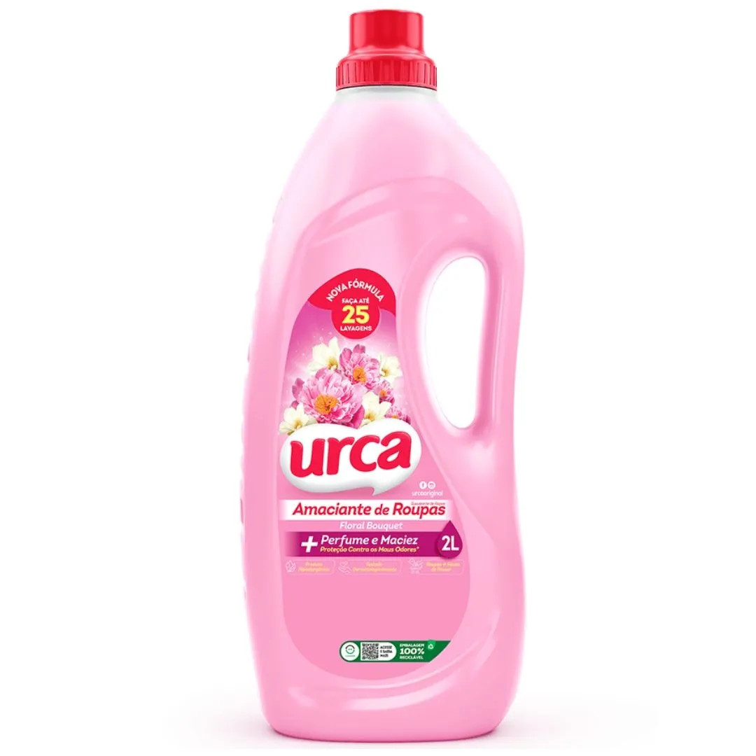 Amaciante de Roupas Urca Floral Buquet 2l