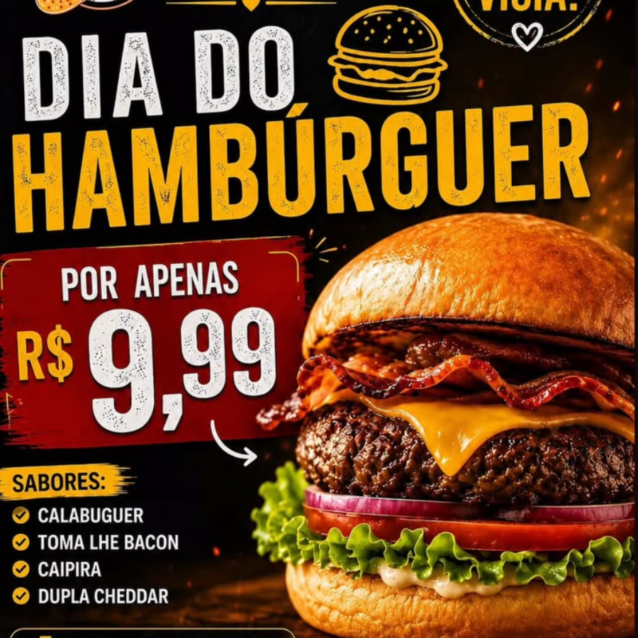 PROMOÇÃO BURGUER