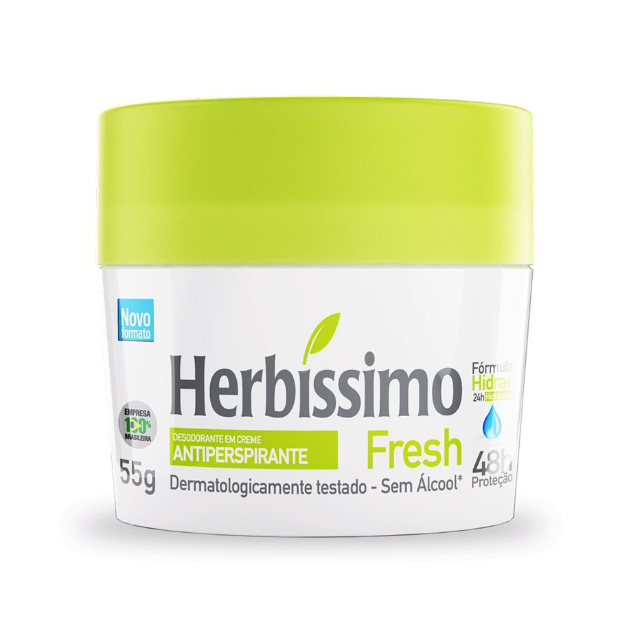 DESOD CREME HERBISSIMO FRESH 55G