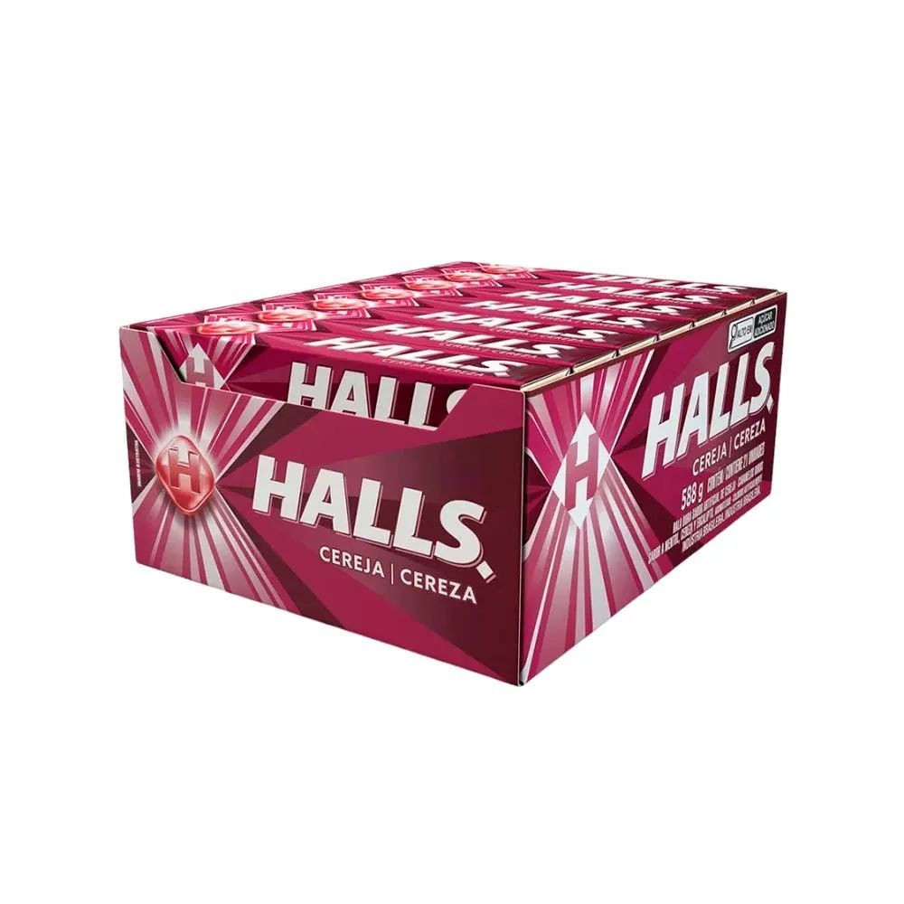 DROP HALLS CEREJA CX 21 UN