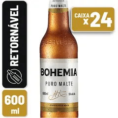 Cerveja Bohemia Retornável 600ml 