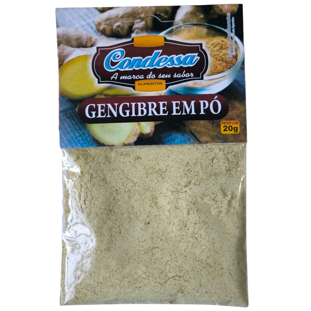 GENGIBRE EM PO CONDESSA 20G