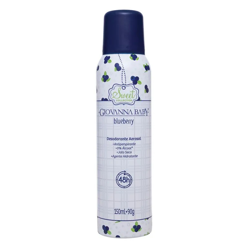 DESOD AEROSOL GIOVANNA BABY BLUEBERRY 150ML