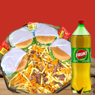 Combo de 4 xis + FRUKI 2 LT