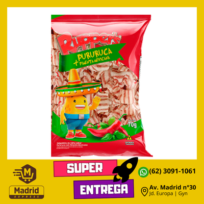 PURURUCA COM PIMENTA MEXICANA RUPPERS 70G UND 