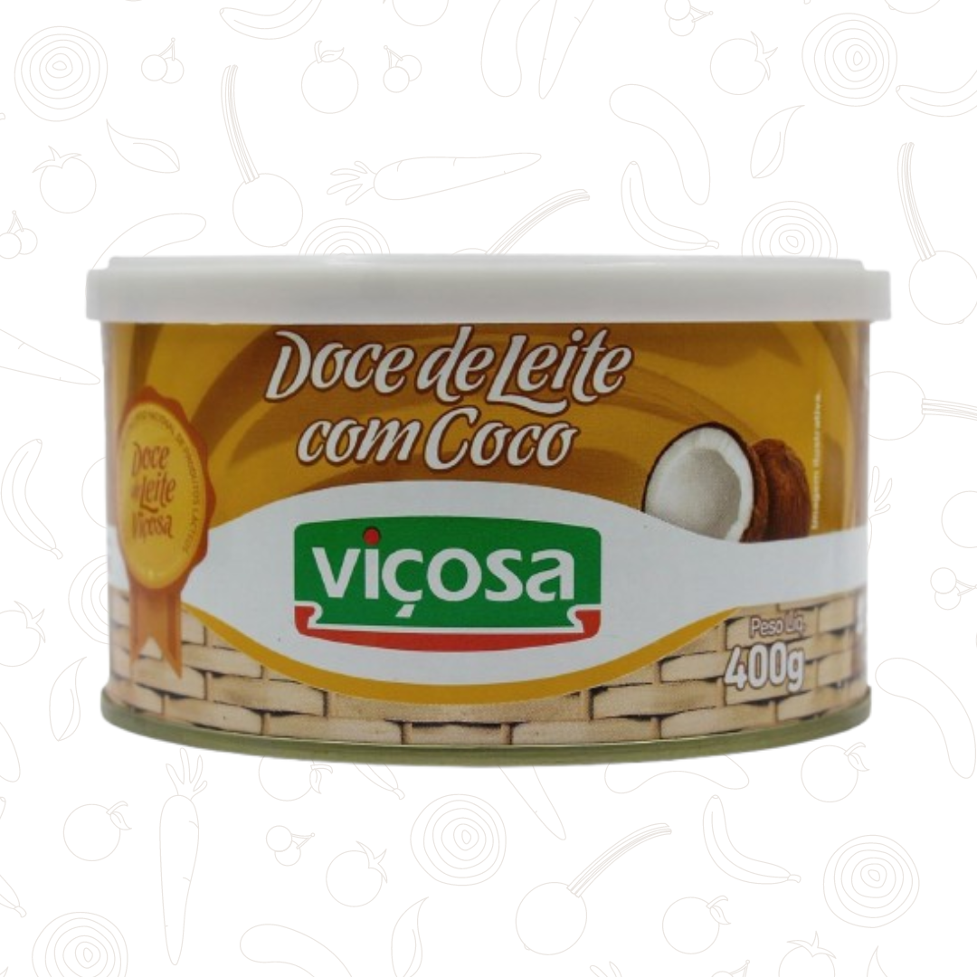 Doce de Leite c/ Coco Vicosa 400g