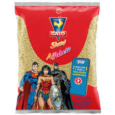 MACARRAO SEMOLA GALO ALFABETO 500G