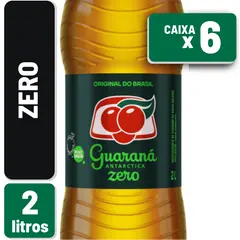 Refrigerante Guaraná Antarctica Zero Pet 2L 