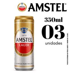 Combo 3x Amstel 350ml