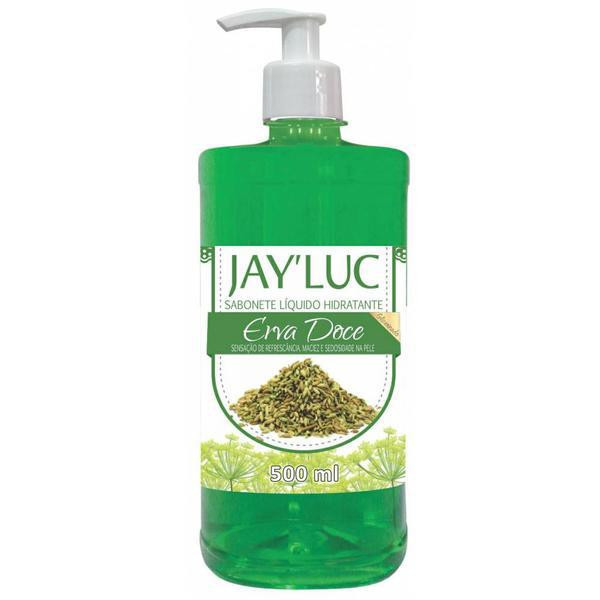 SABONETE LIQ JAYLUC ERVA DOCE C/ VALVULA 500ML