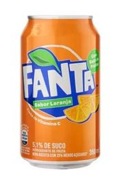 Refrigerante Sabor Laranja Fanta 350ml