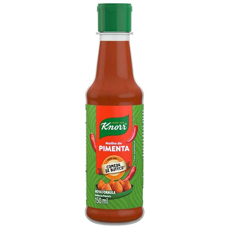 MOLHO DE PIMENTA KNNOR 150ML