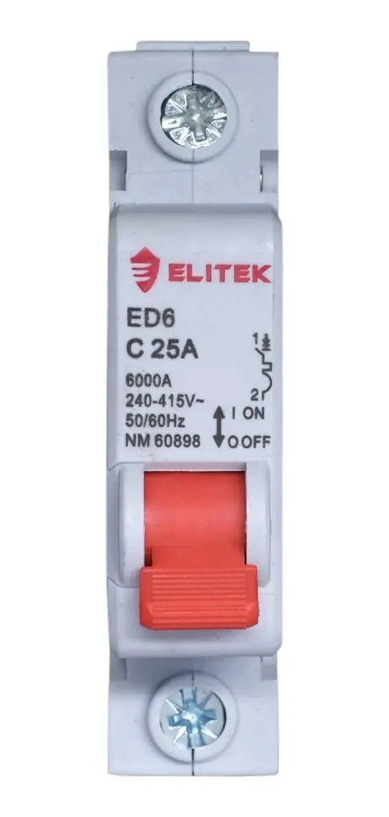Disjuntor Unipolar 25A Elitek