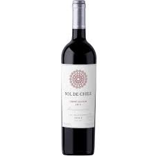 Vinho Sol de Chile cabernet sauvignon 750ml
