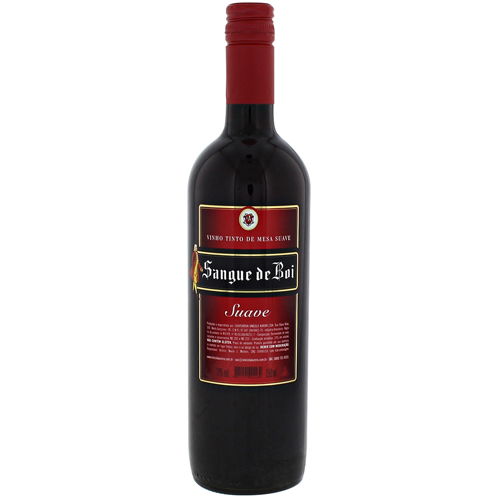 BEB. VINHO SANGUE DE BOI 750ML TINTO