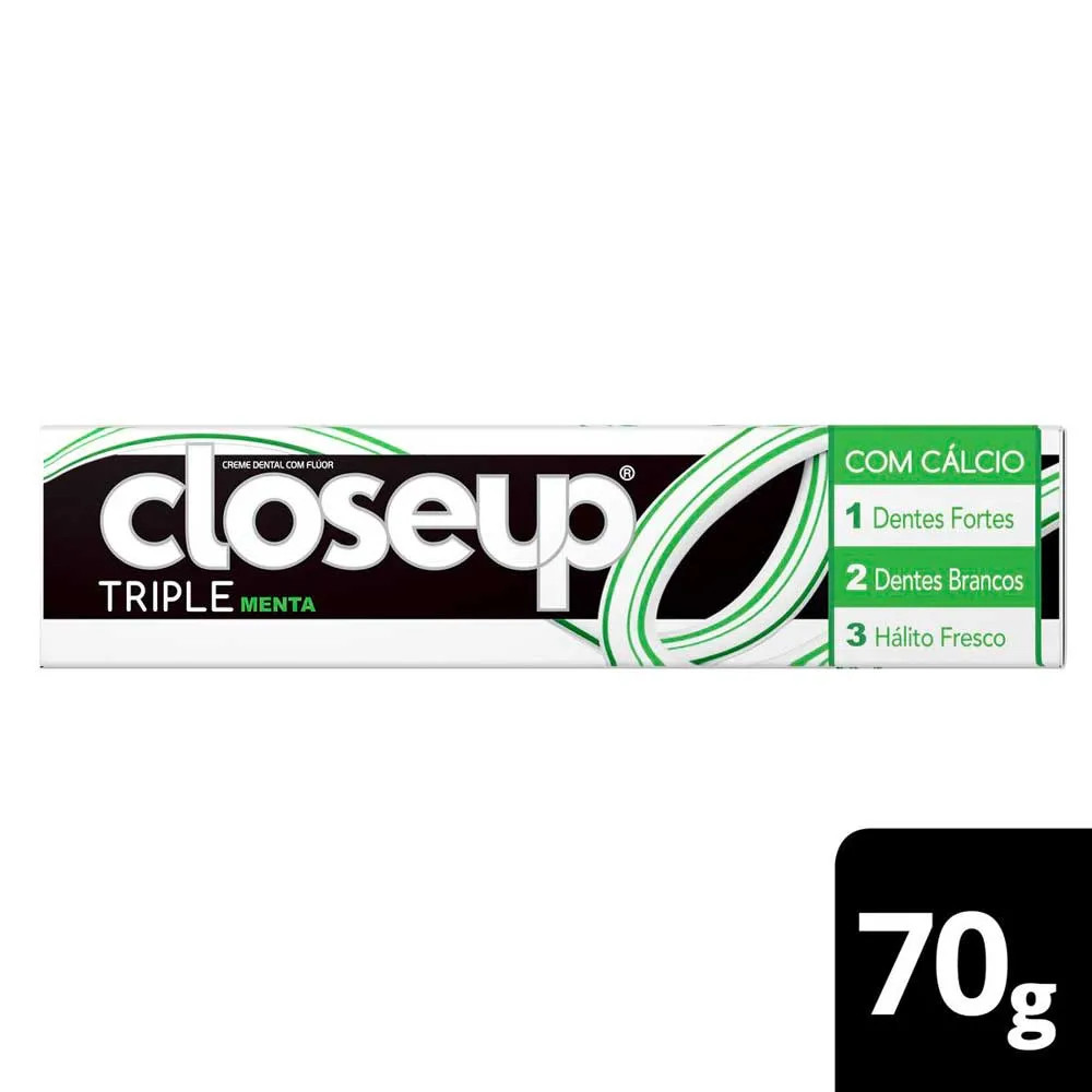 Creme Dental Close Up Triple Menta 70g