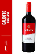 Vinho Tinto Suave Flores da Cunha/RS_Serra Gaucha (Galiotto) 1L