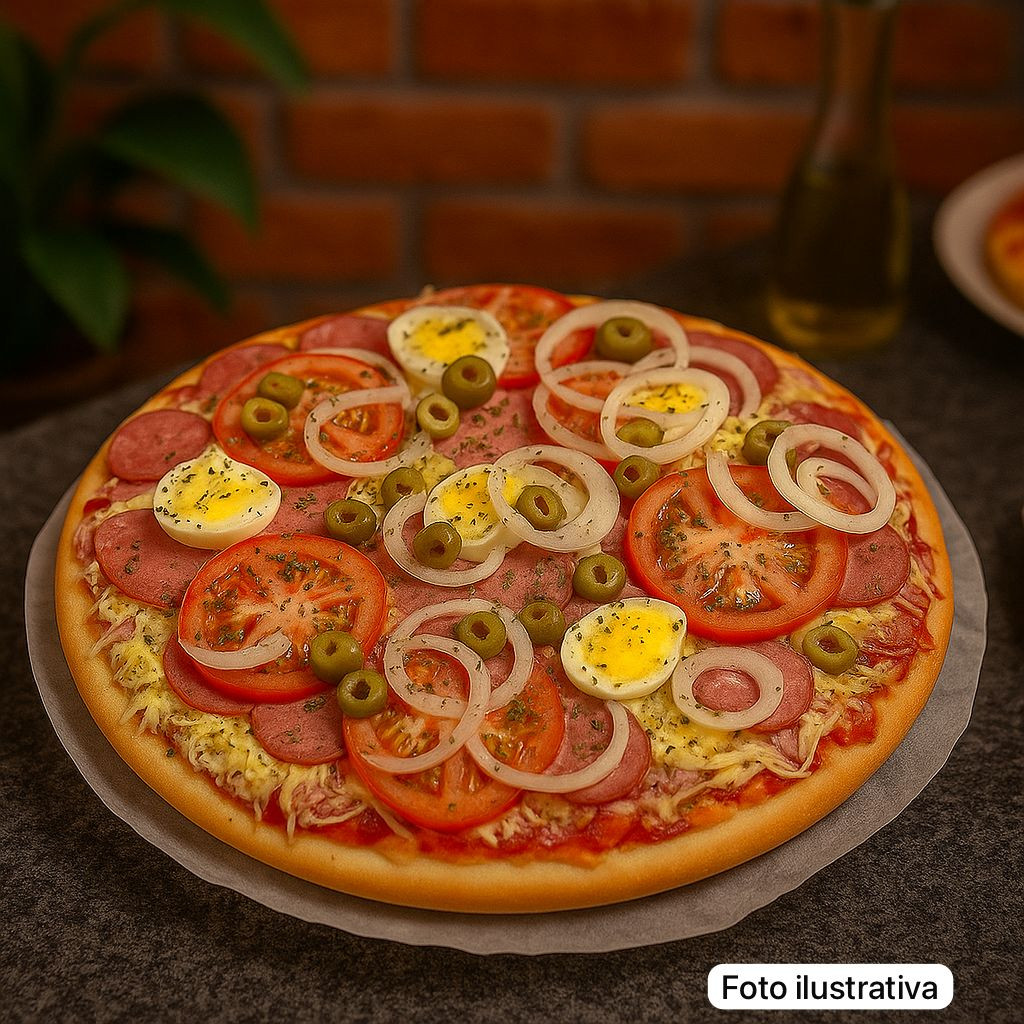 PIZZA MEDIA DE PORTUGUESA