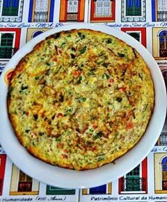 Omelete misto (queijo e presunto)