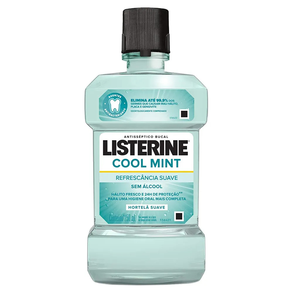 ENXAGUANTE BUCAL LISTERINE COOL MINT 250ML