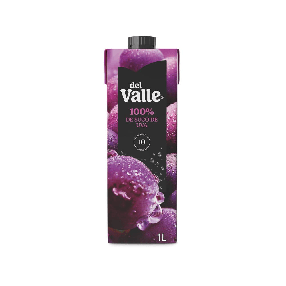 Suco Del Valle Uva 100%  1L