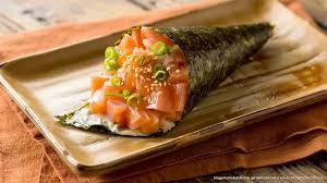 Temaki Tradicional de Salmão