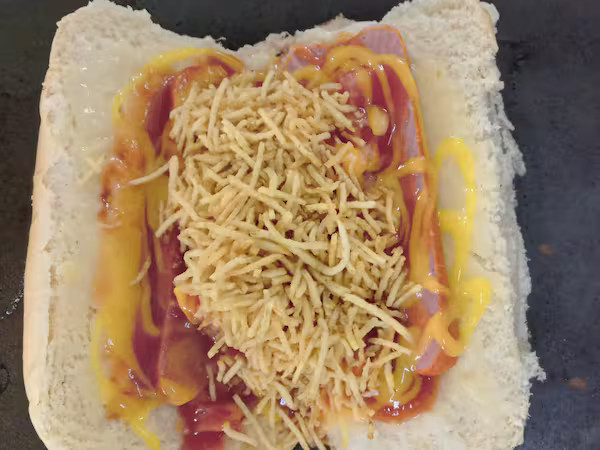 Hot dog ki dog no pão