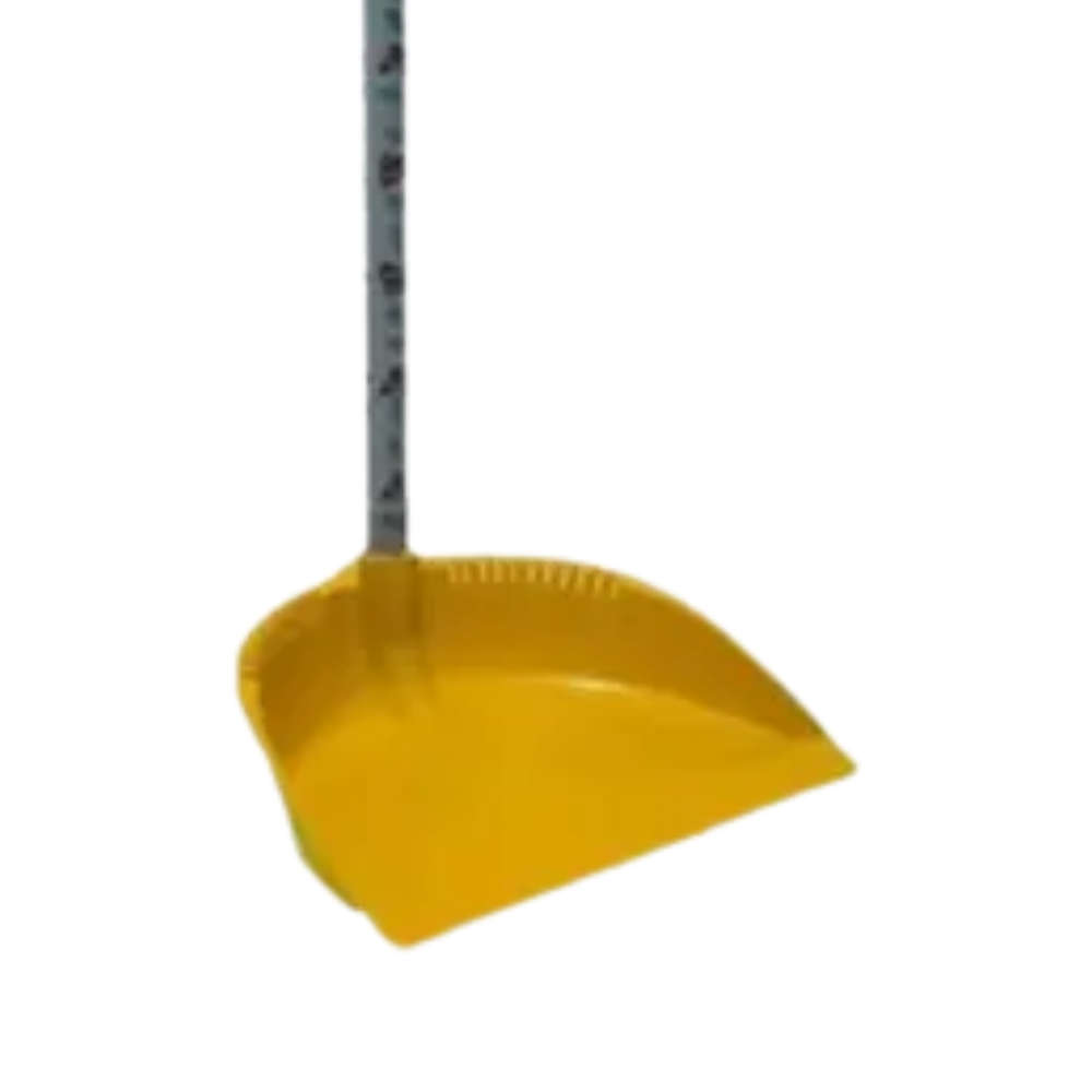 PA DE LIXO PLASTICA REDONDA CABO 60CM