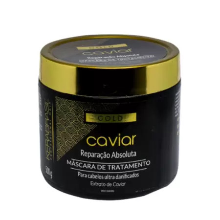 MASCARA TRATAMENTO KERABRASIL GOLD CAVIAR 500G¬