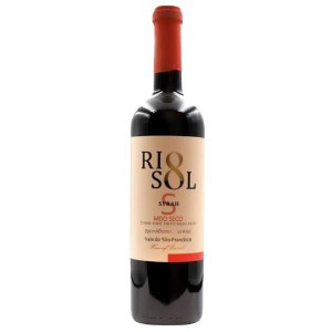 VINHO RIO SOL SYRAH TINTO MEIO SECO 750ML