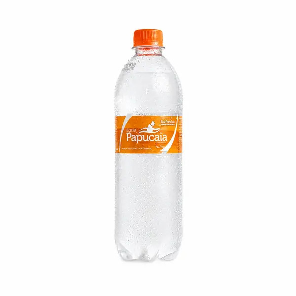 ÁGUA PAPUCAIA C/GÁS 510ML