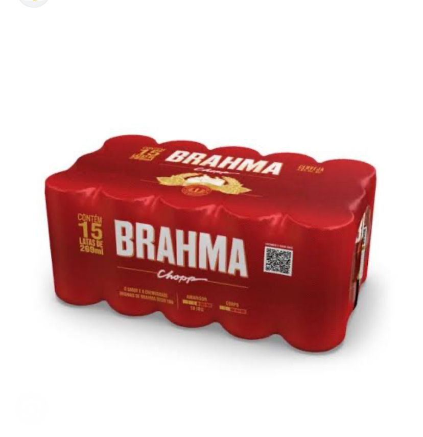 CAIXA BRAHMA CHOPP 269 ML GELADA