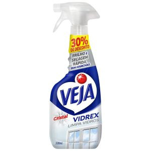 LIMPA VIDROS VEJA CRISTAL GATILHO 500ML