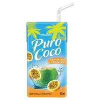 AGUA DE COCO PURO COCO MARACUJÁ 200ML