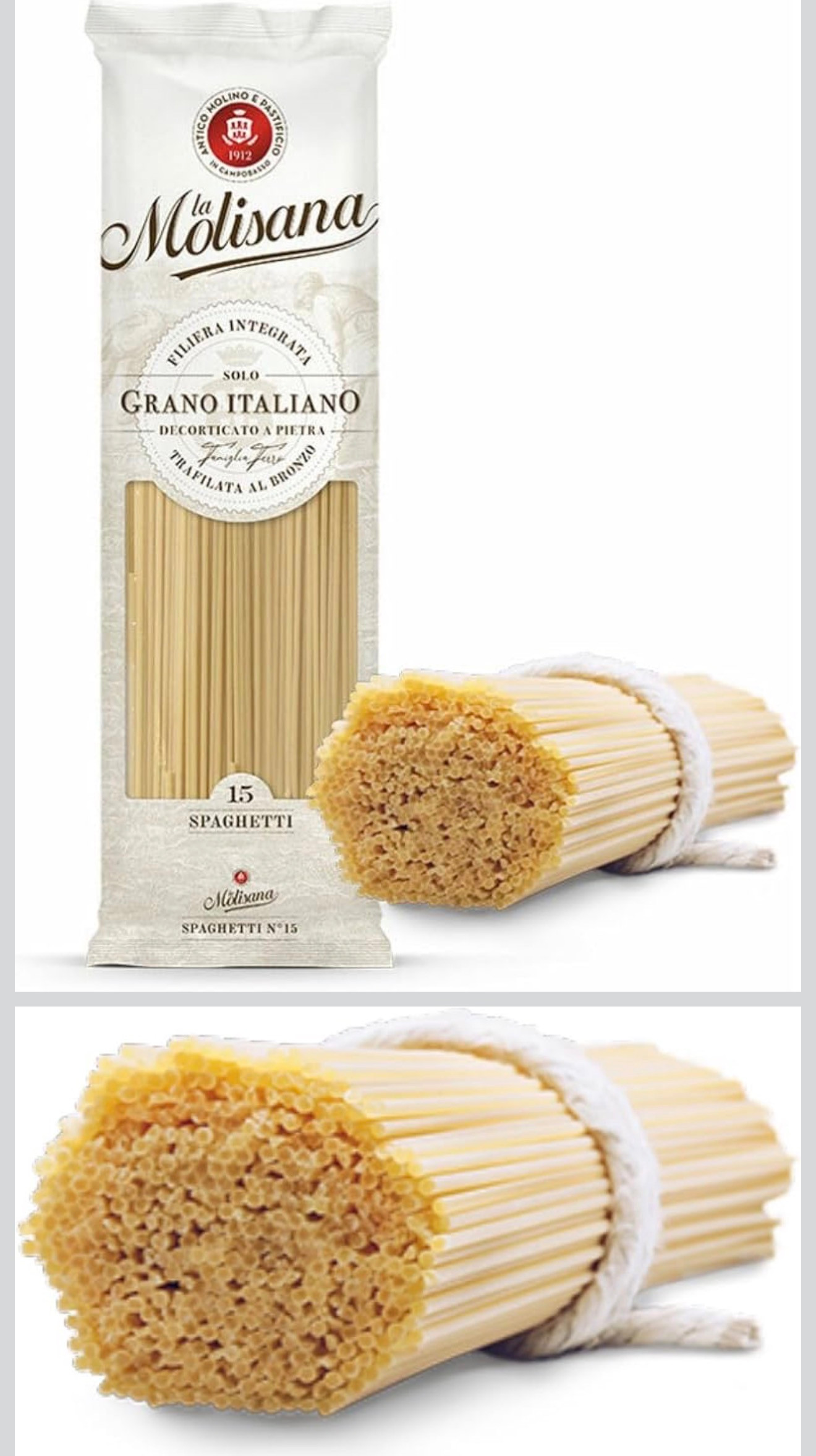 Massa Italiana Spaghetti La Molisana 1 Kg 