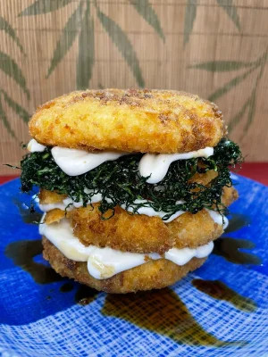 Sushi Burger Camarao Empanado
